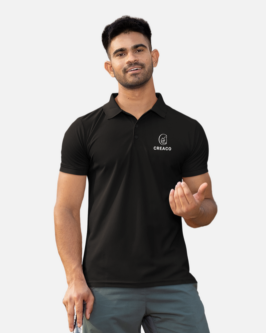 Black Polo T-shirt