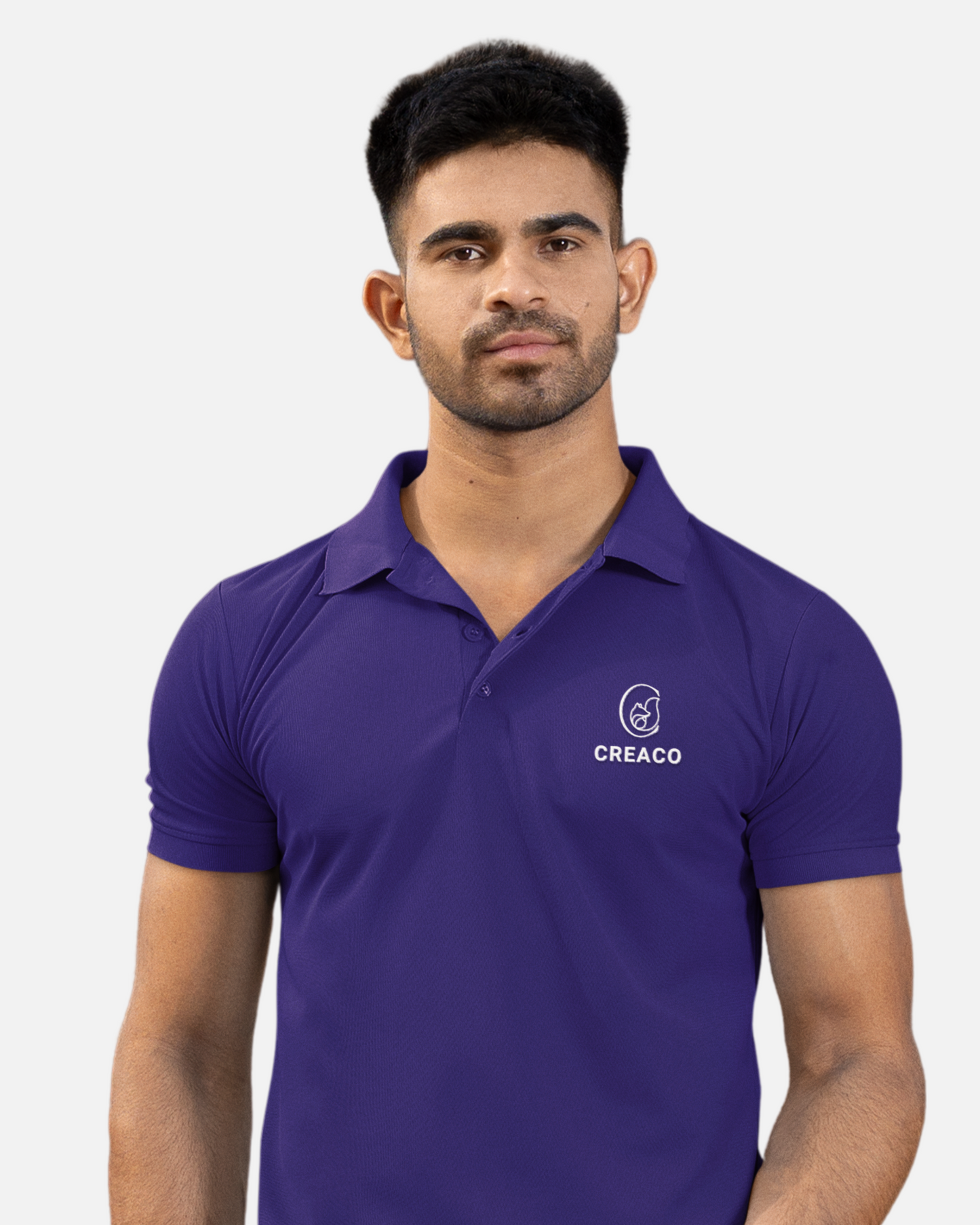 Purple Polo T-shirt