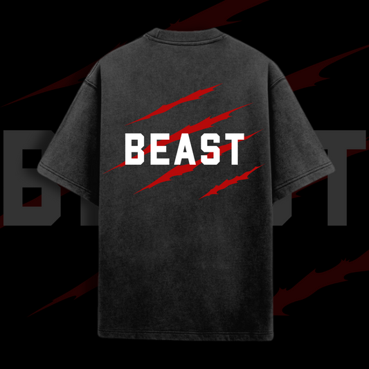 Beast Attitude Oversized T-shirt