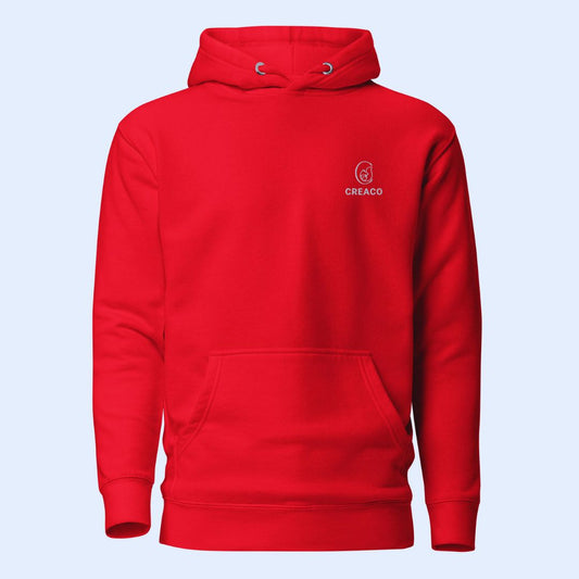 Red Hooded Sweatshirt