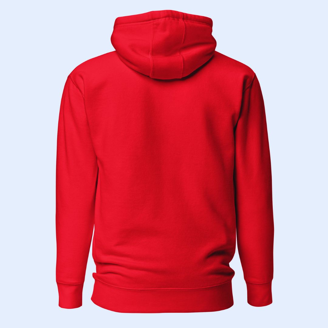 Red Hooded Sweatshirt