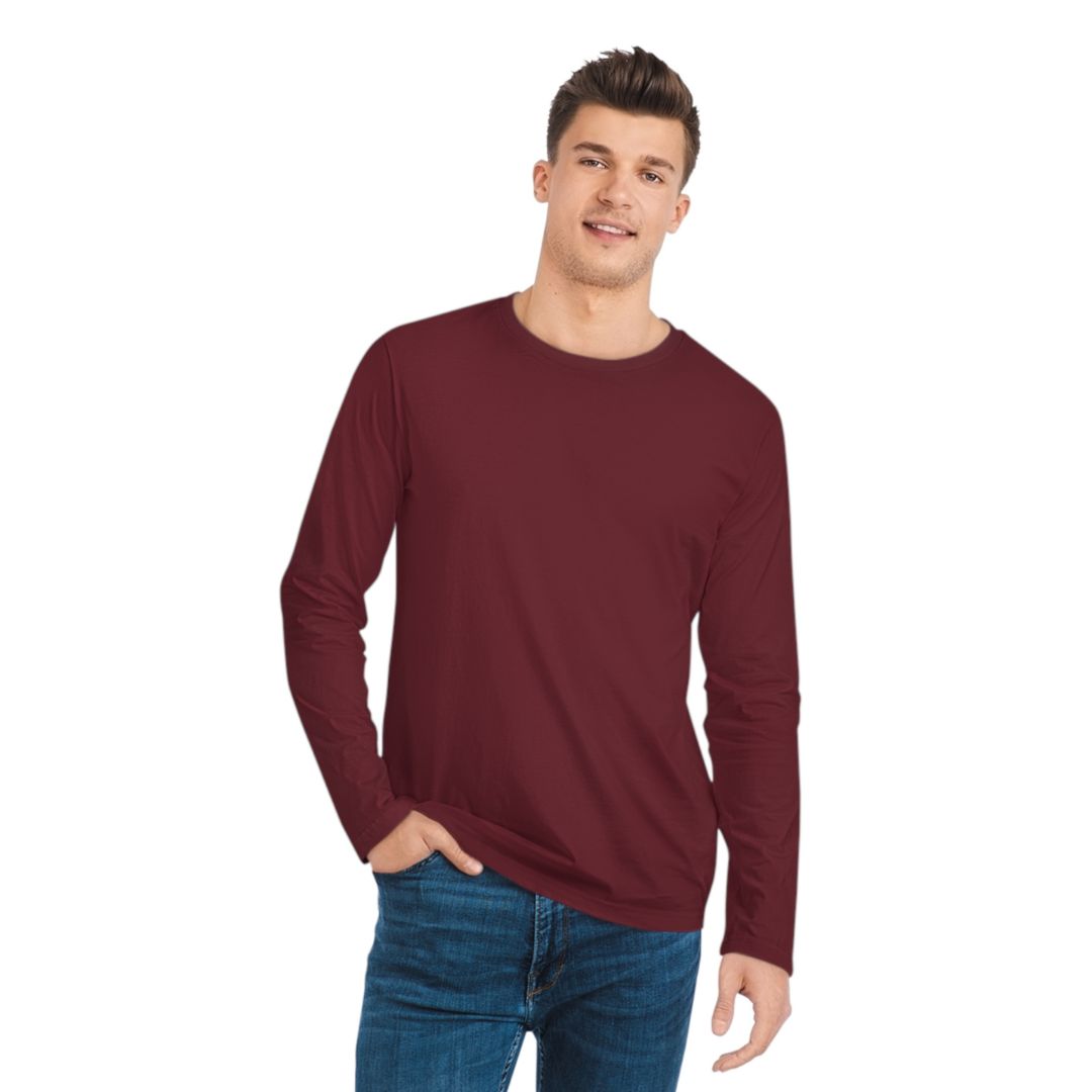 Maroon Full Sleeve T-shirt