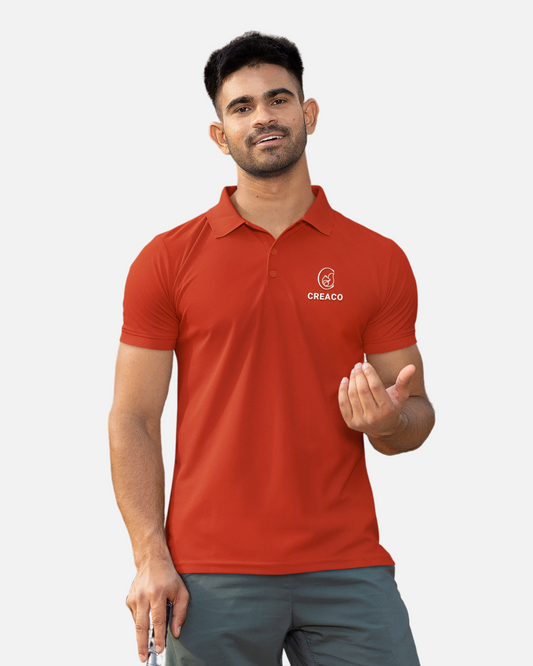 Brick Red Polo T-shirt