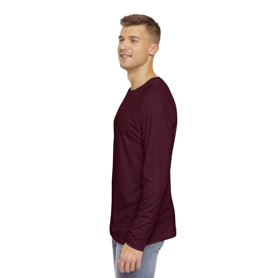 Maroon Full Sleeve T-shirt