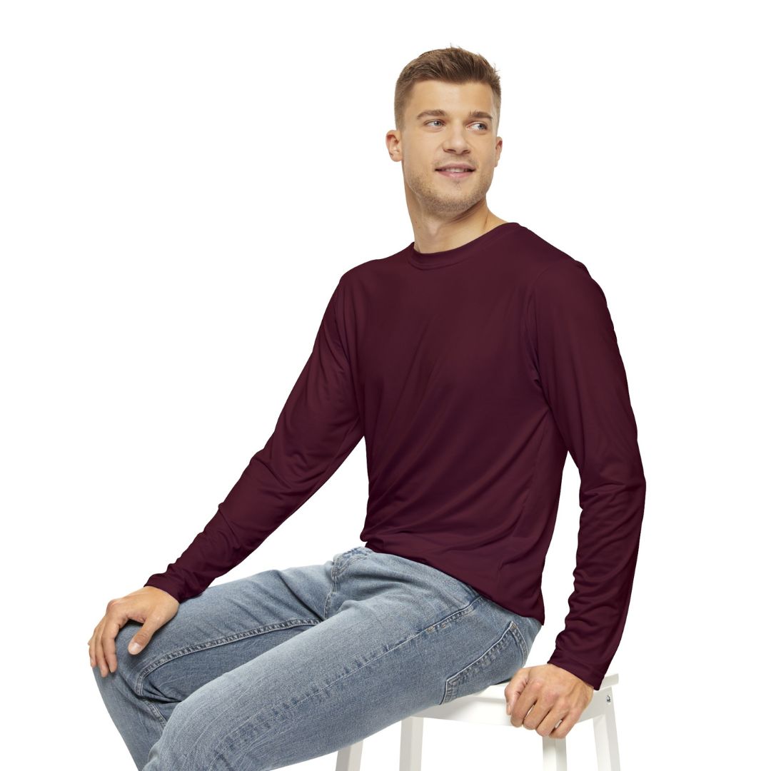 Maroon Full Sleeve T-shirt