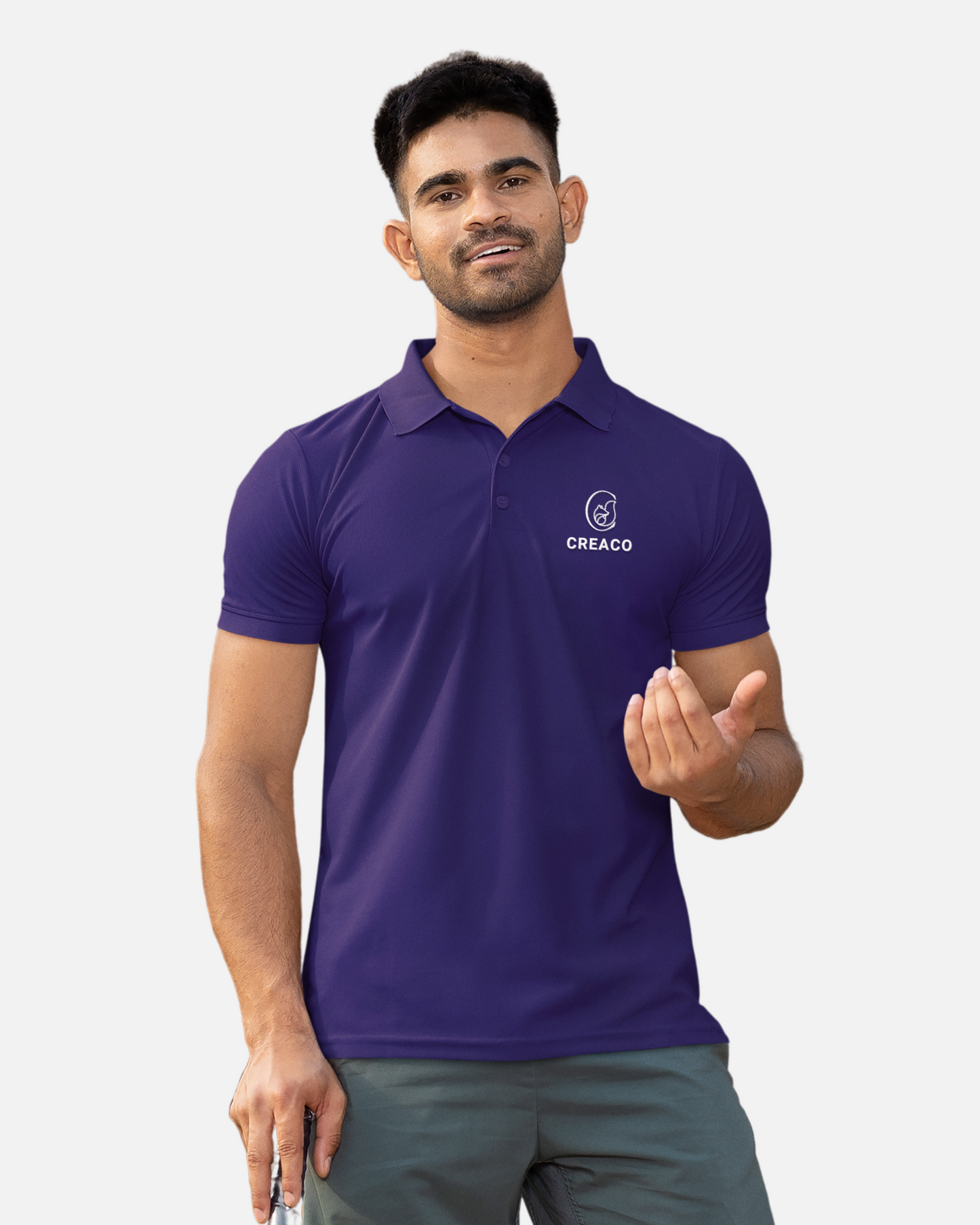 Purple Polo T-shirt