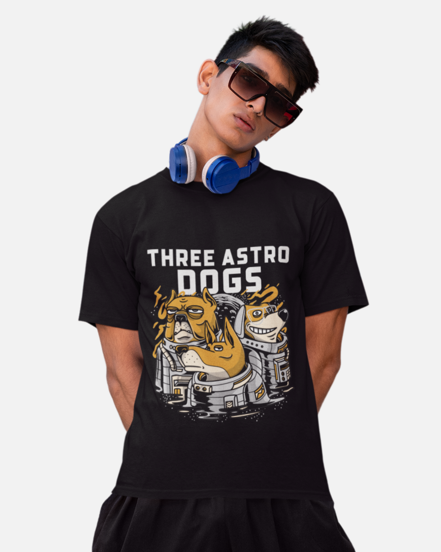 Astro Dogs Funny T-shirt