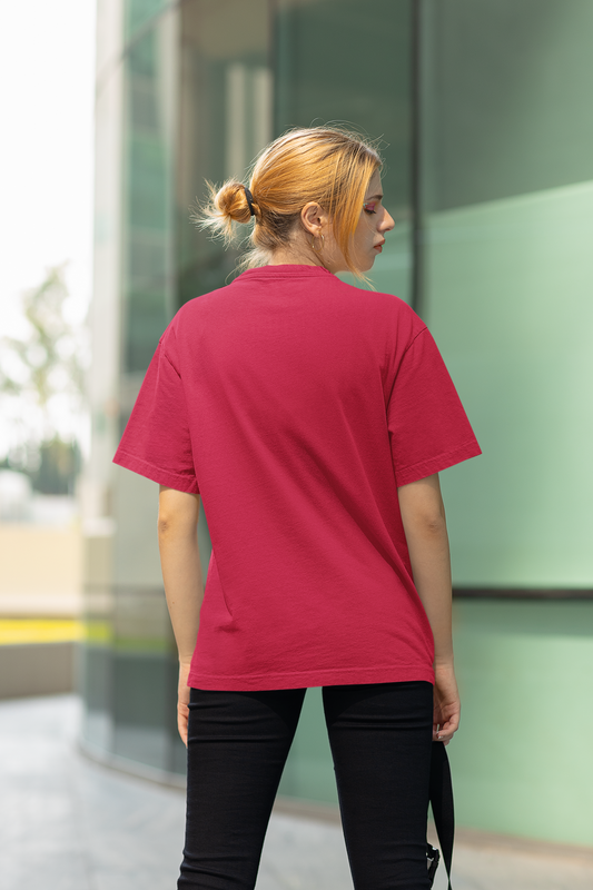 Red Oversized T-shirt