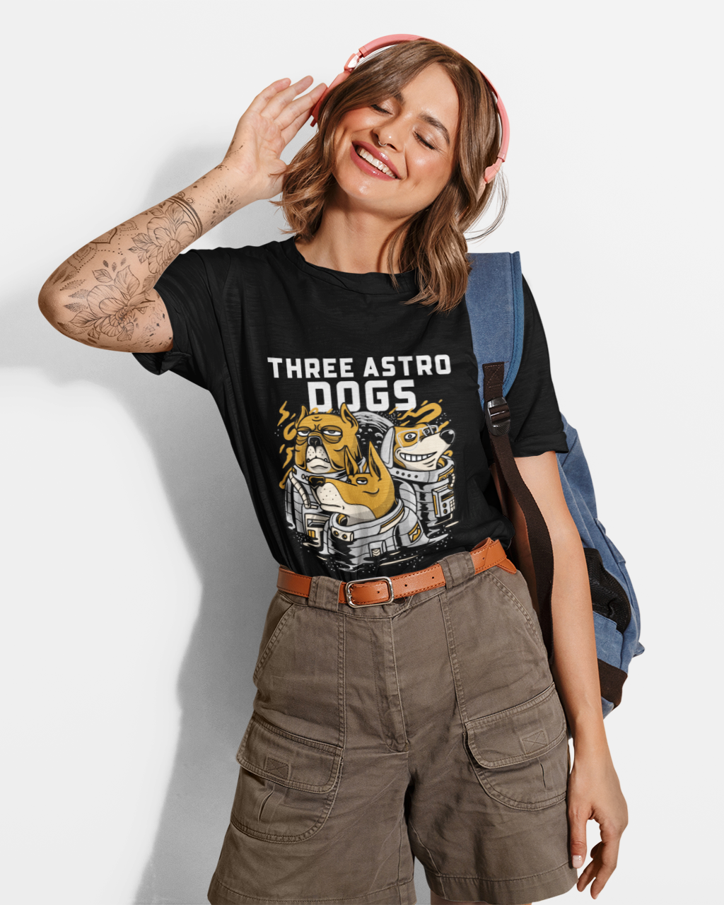 Astro Dogs Funny T-shirt