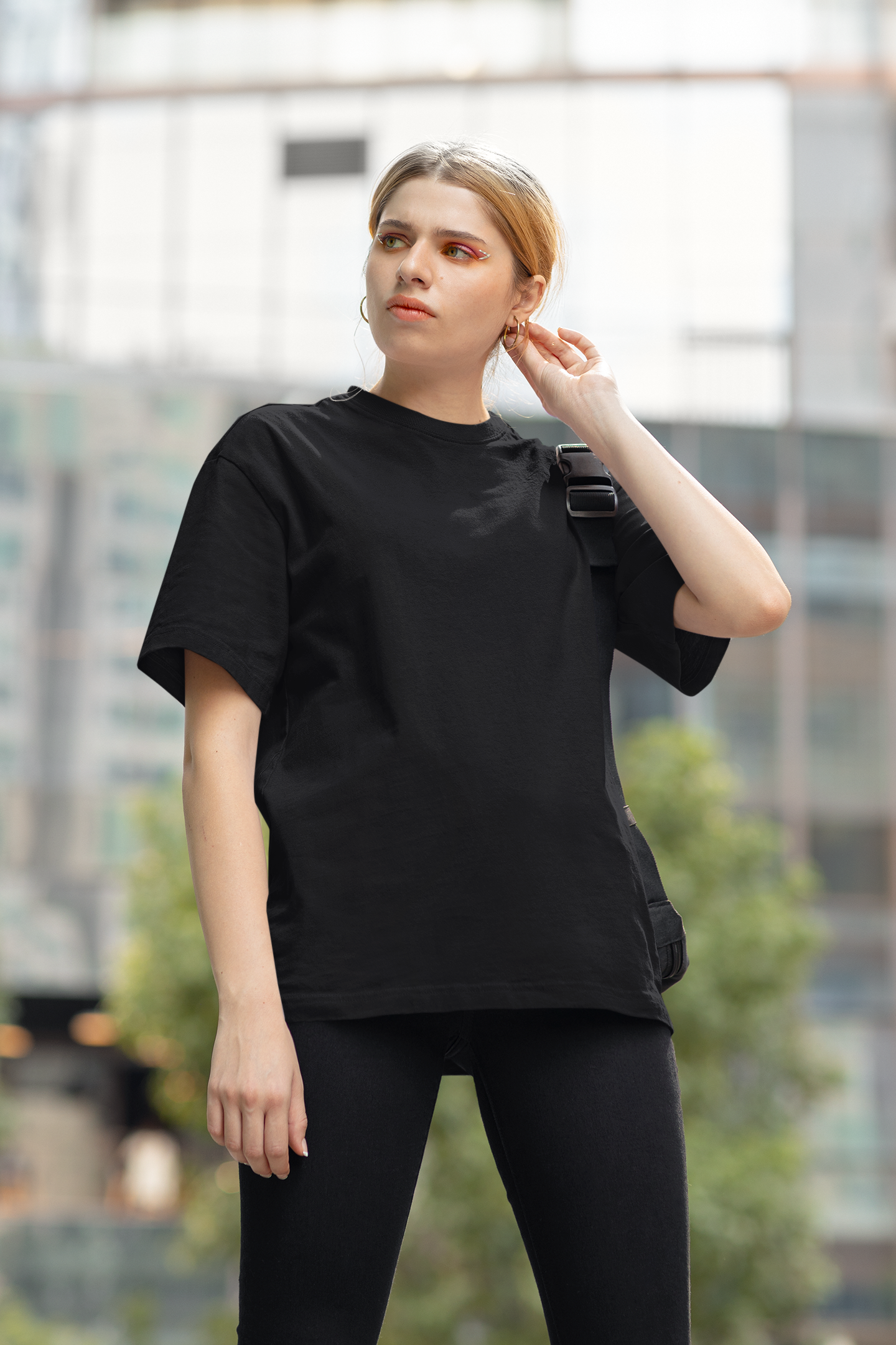 Black Oversized T-shirt