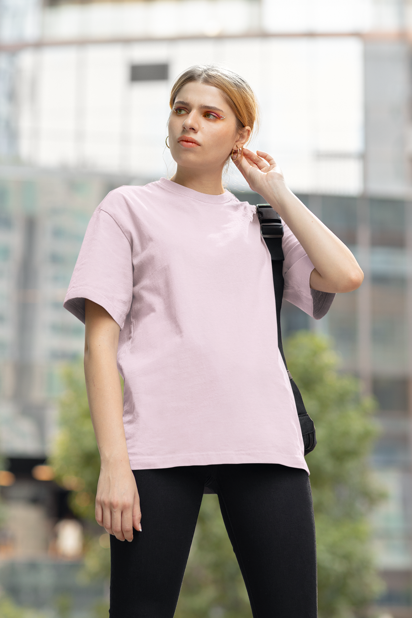 Light Pink Oversized T-shirt