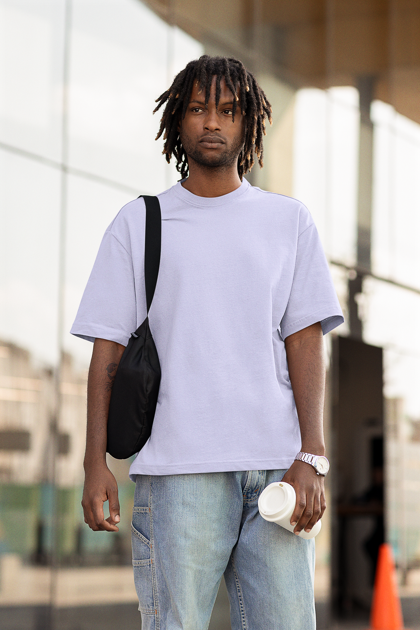 Lavender Oversized T-shirt