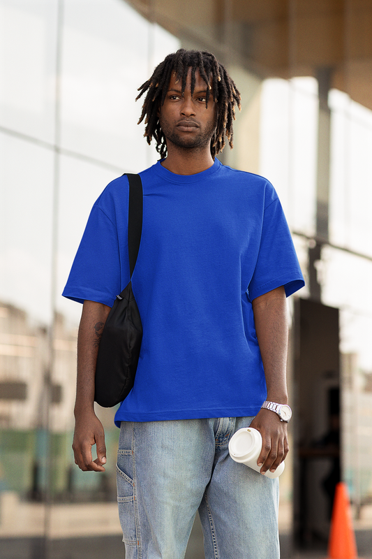 Royal Blue Oversized T-shirt