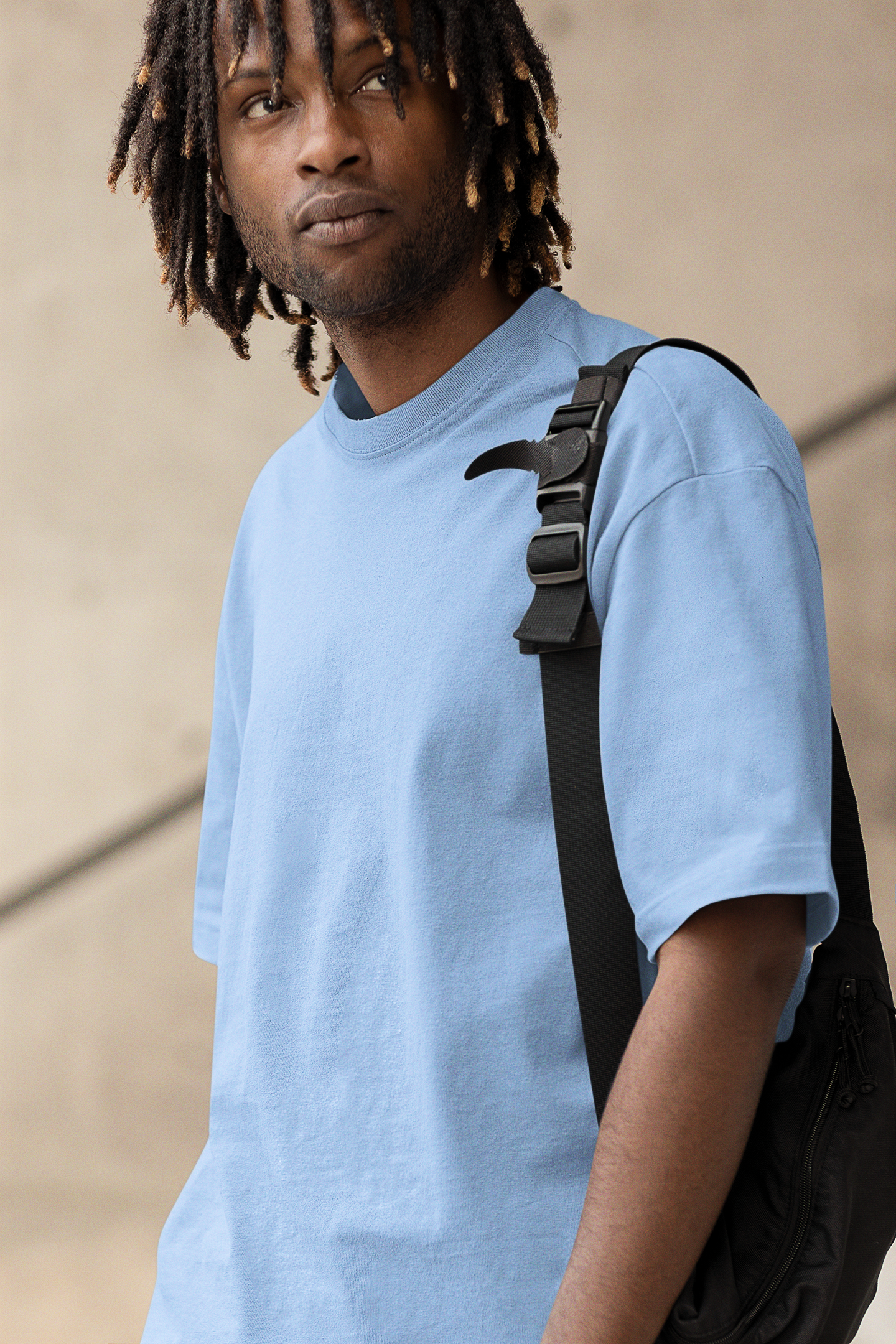 Baby Blue Oversized T-shirt