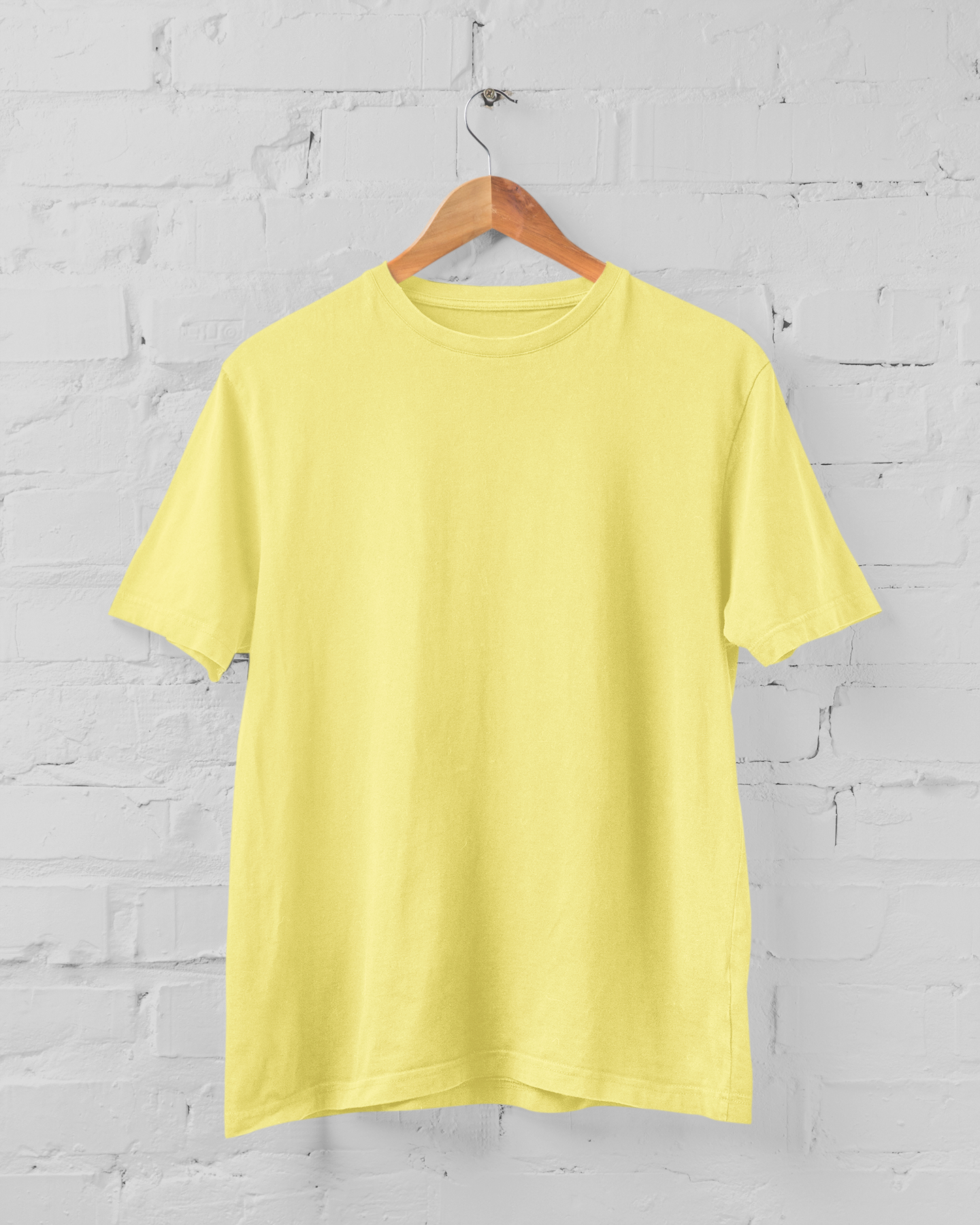 Yellow Solid T-shirt