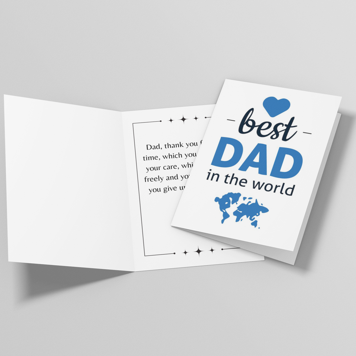 Father's Day Gratitude Card