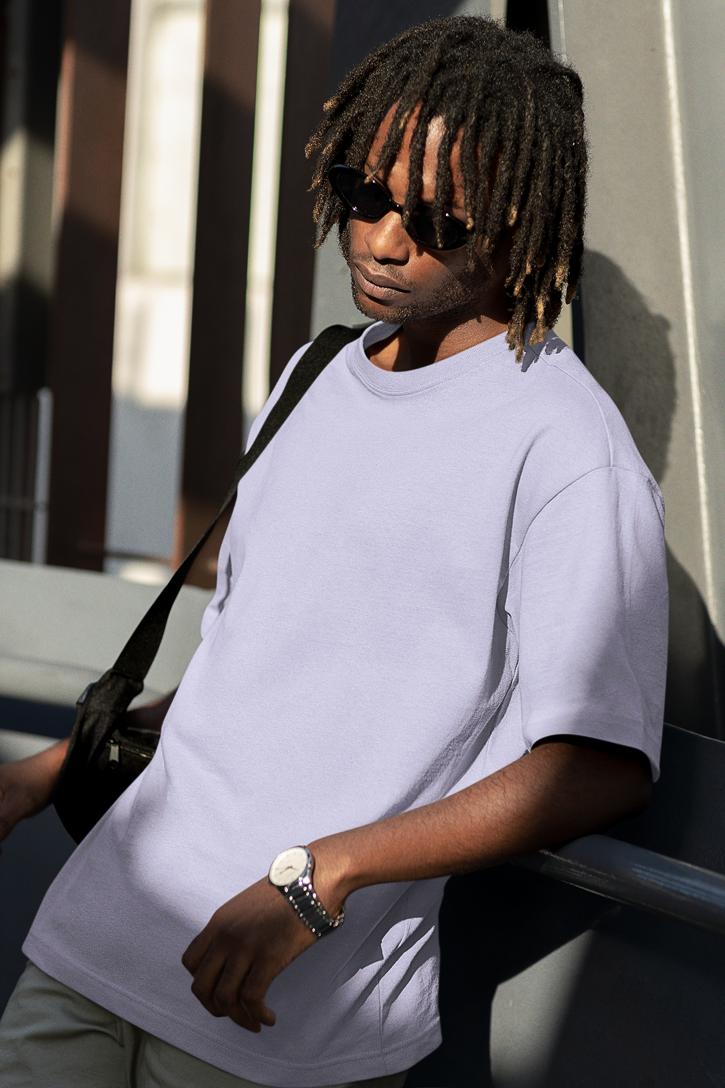 Lavender Oversized T-shirt