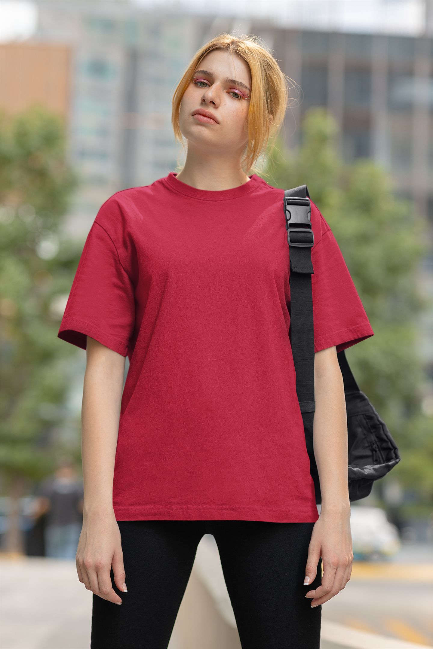 Red Oversized T-shirt