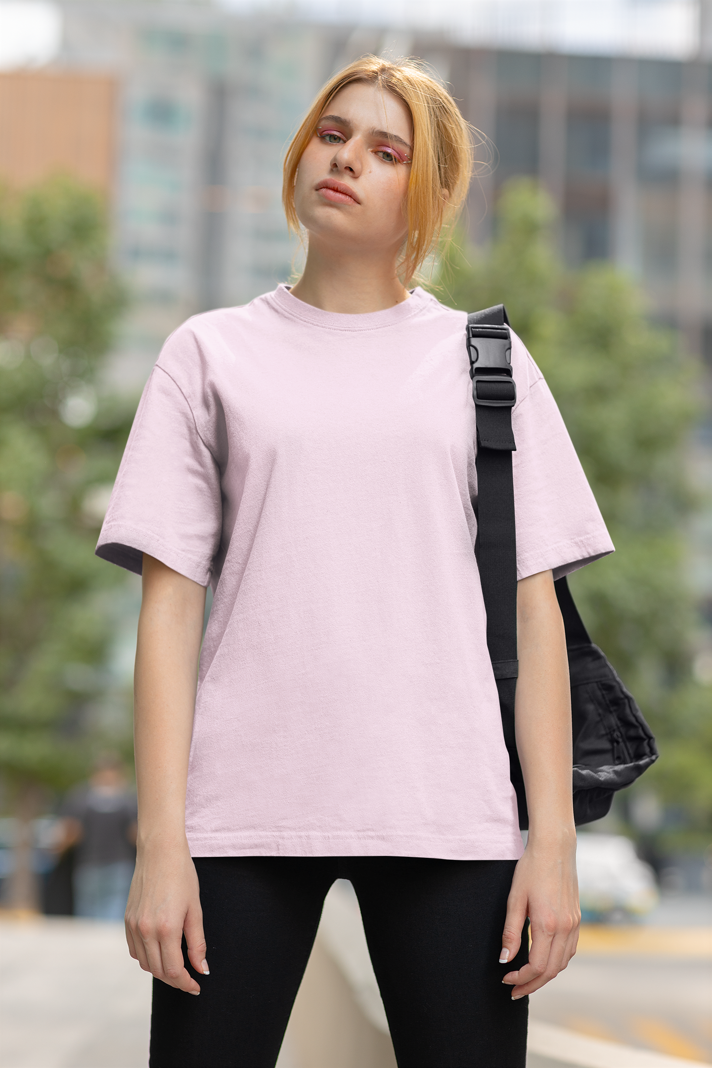 Light Pink Oversized T-shirt