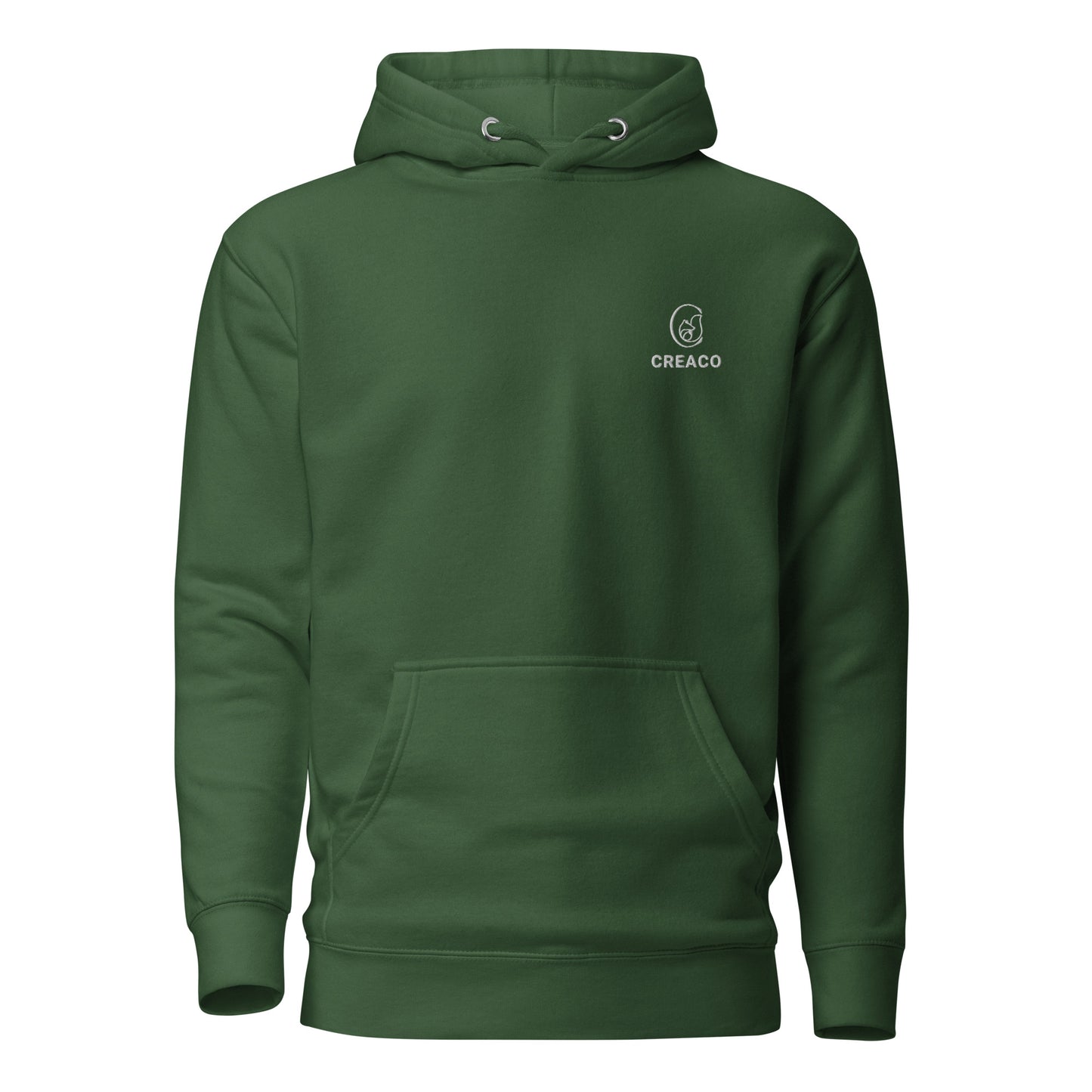 Green Hooded Sweatshirt