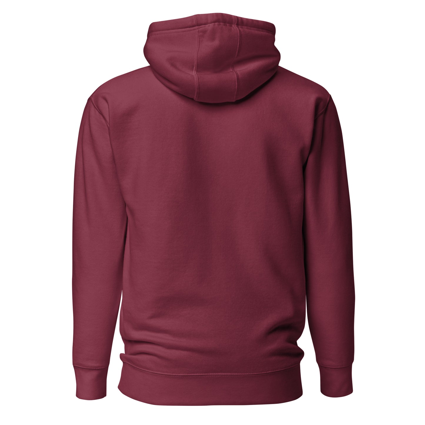 Maroon Hooded Sweatshirt