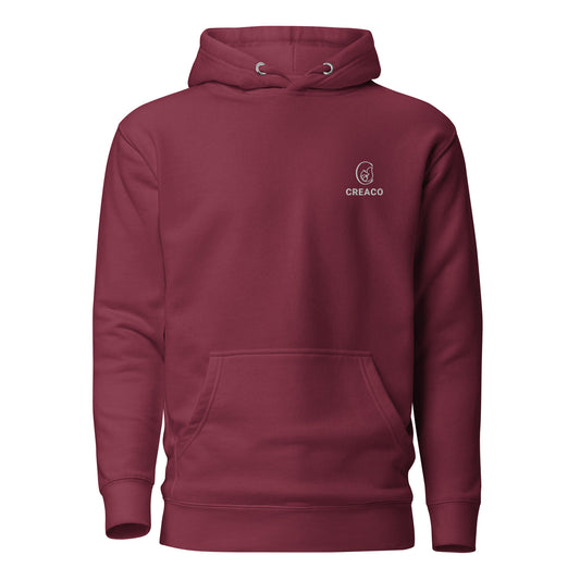 Maroon Hooded Sweatshirt