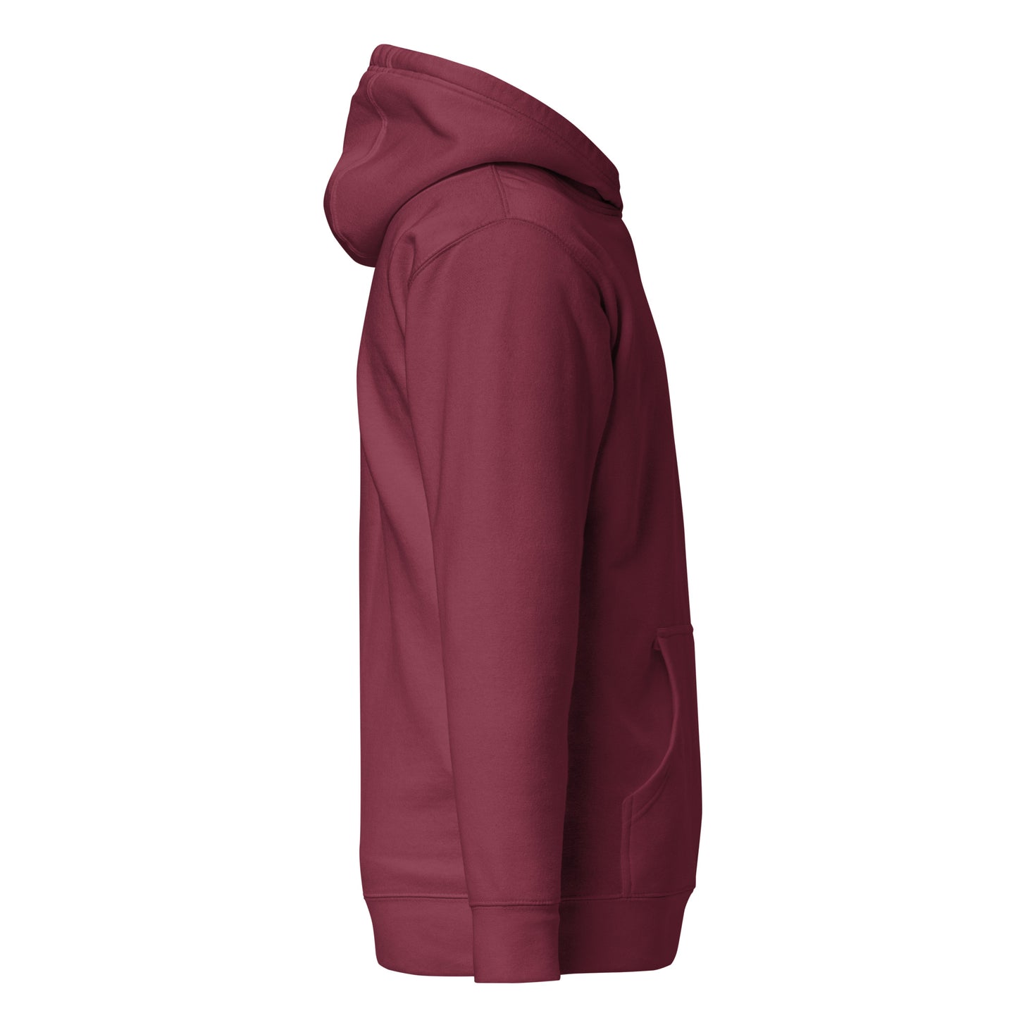 Maroon Hooded Sweatshirt