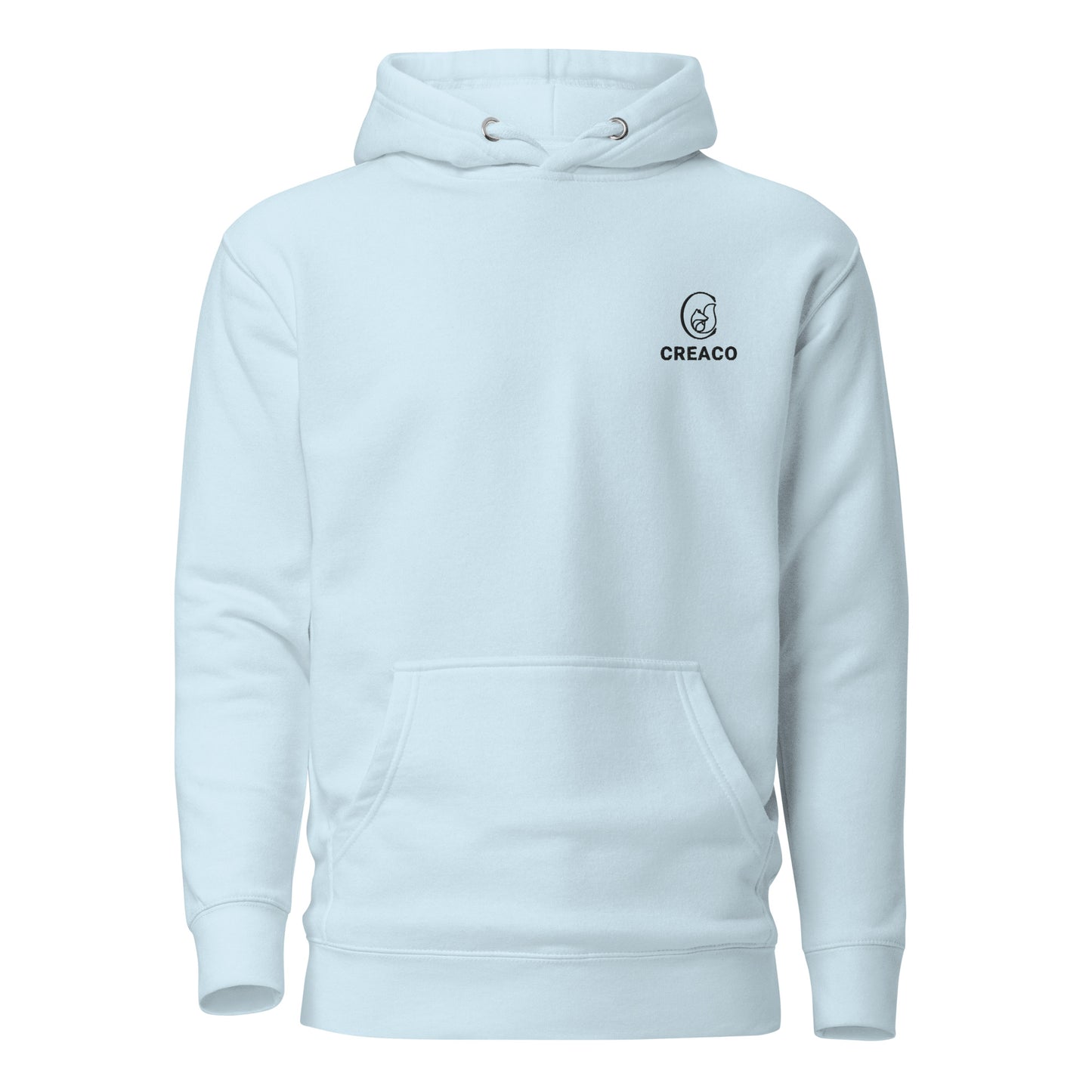 Sky Blue Hooded Sweatshirt