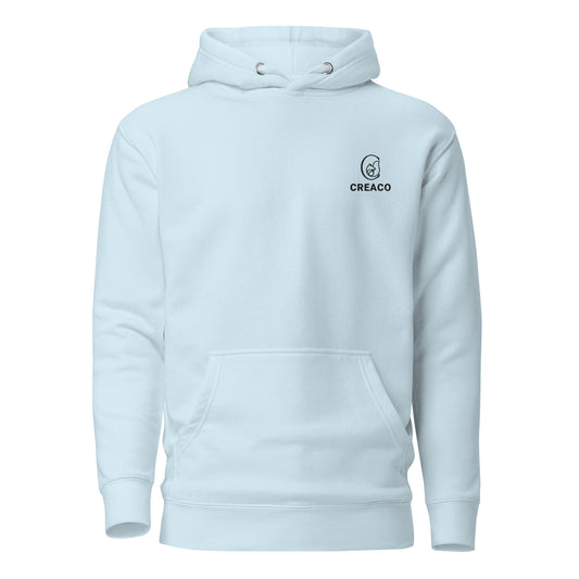 Sky Blue Hooded Sweatshirt