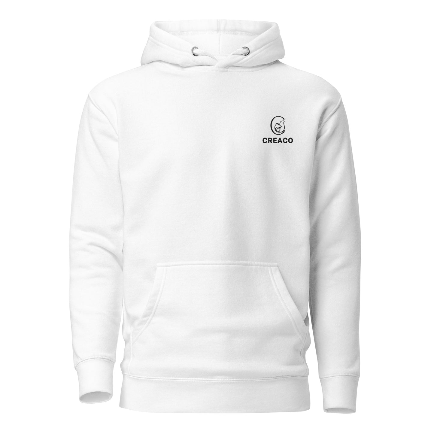 White Hooded Sweatshirt