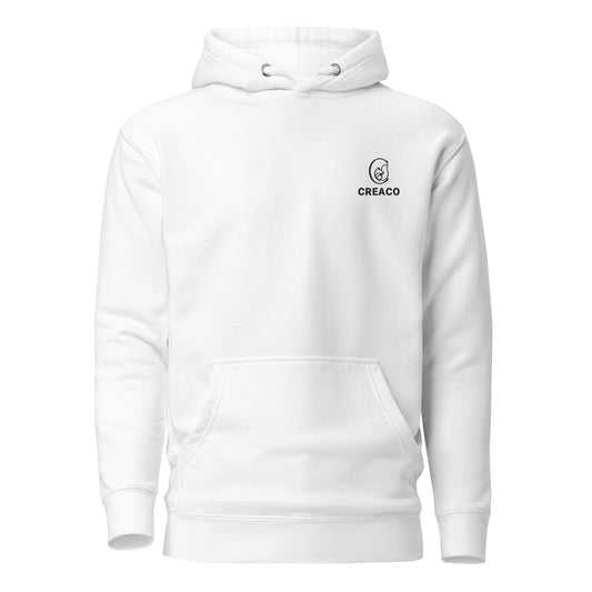 White Hooded Sweatshirt